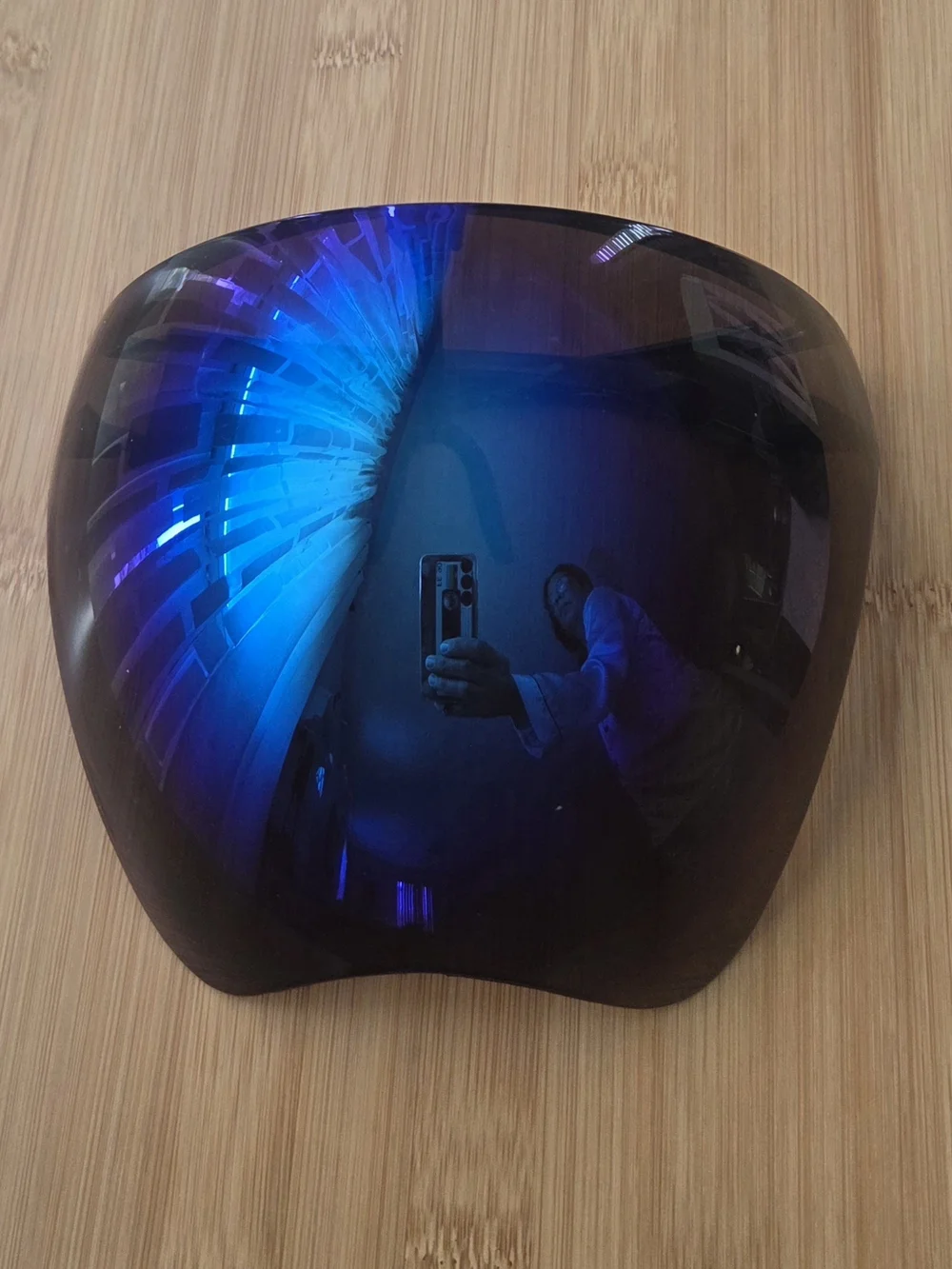 Mirrored Visor Lens - Deep Purple / Blue Tint